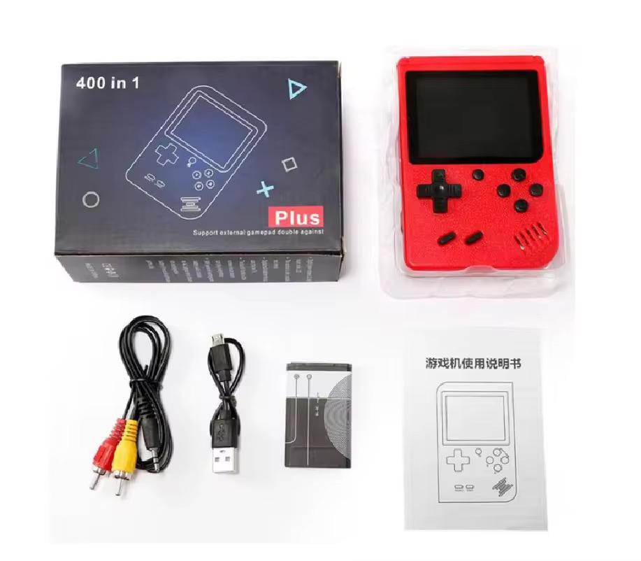 🎮 Console Rétro Portable 400 en 1 – Revivez la Magie du Jeu Vidéo !